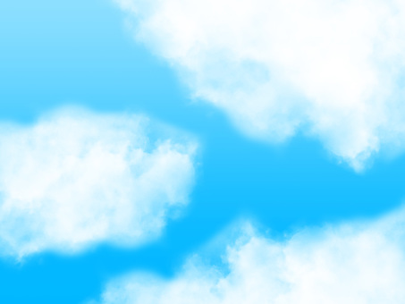 Illustration, sky, blue sky, cloud, 