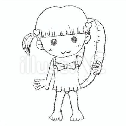 水着浮き輪 黒 女の子結