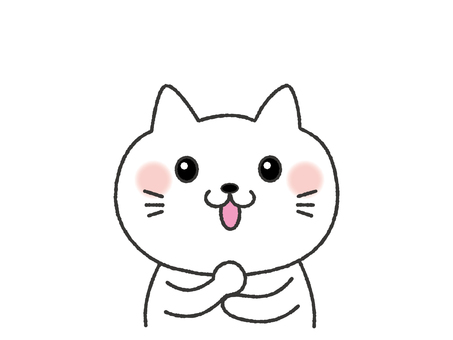 なるほど猫 なるほど,ひらめき,ひらめく,ひらめいた,猫,動物,発見,アイデア,勉強,理解のイラスト素材