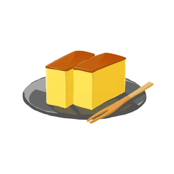 Castella, JPG and PNG Castella, castella, sweets, snack, JPG and PNG