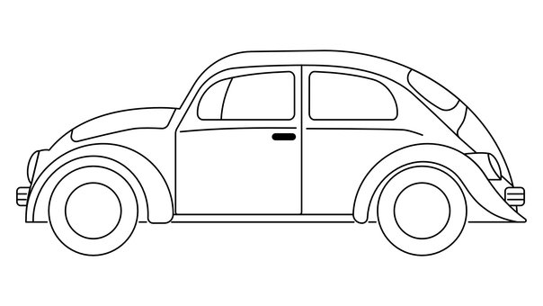 クラシックカー 線画 黒 クラシックカー 線画 黒 車,クラシックカー,線画,レトロ,アンティーク,古い,自動車,アイコン,ワンポイント,挿し絵のイラスト素材