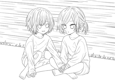 線画/男の子 線画/男の子 線画,塗り絵,男の子,人物,キャラクター,萌え系,かわいい,透過のイラスト素材