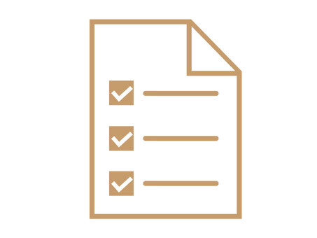 チェックリスト（todoリスト） チェックリスト,アイコン,書類,仕事,マーク,todoリスト,ビジネス,業務,予定,メモのイラスト素材