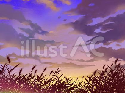 夕焼けの壁紙