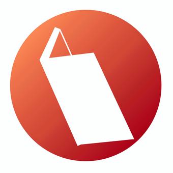 赤い電子書籍アイコン 本,読書,電子書籍,アプリ,アイコン,勉強,雑誌,音読,図書,文庫のイラスト素材