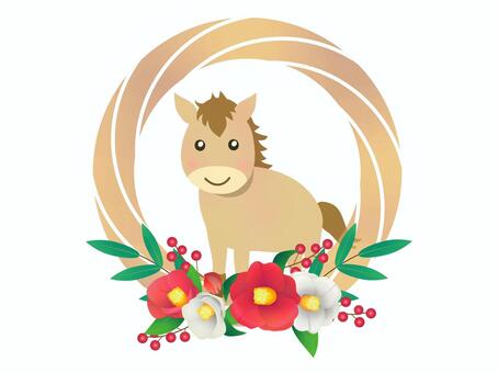しめ縄リースイラスト｜無料イラスト・フリー素材なら「イラストAC」