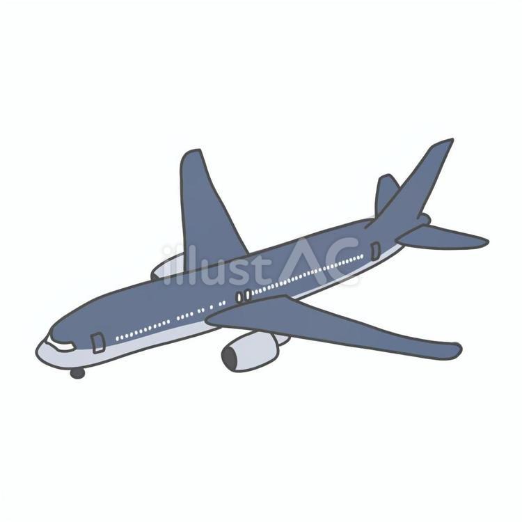 飛行機　旅客機　シック 飛行機,旅客機,飛行のイラスト素材