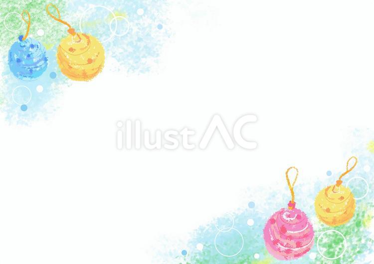ヨーヨーの背景 ８月,ヨーヨー,背景のイラスト素材