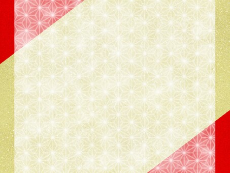 透かし和紙風の背景素材　麻の葉 背景,和柄,和風,壁紙,和紙,模様,パターン,麻の葉,透かし,飾りのイラスト素材