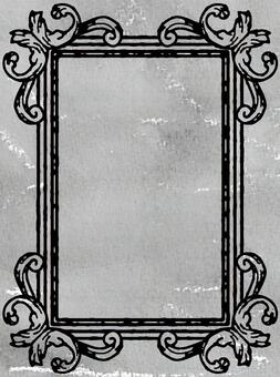 ゴシック調、アンティークな装飾フレーム アンティーク,背景,飾り枠,ゴシック,ビンテージ,クラシック,ロココ調,豪華,華やか,レトロのイラスト素材