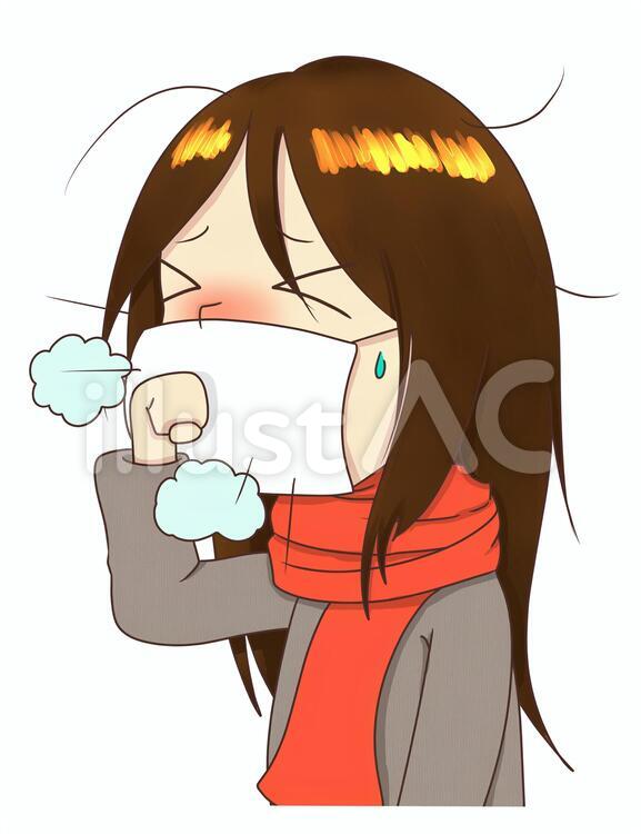 風邪イラスト No 無料イラストなら イラストac