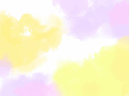 水彩でにじんだ背景19 水彩,背景,にじみ,カラフル,かわいい,おしゃれ,ベクター,手描き,フレーム,枠のイラスト素材