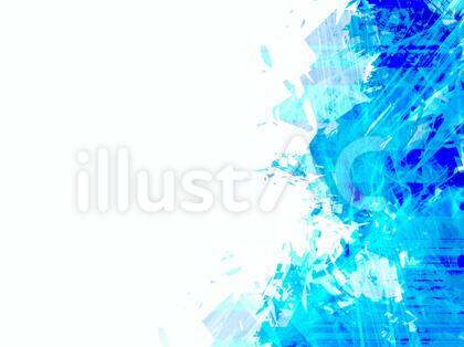 背景 幾何学Blue