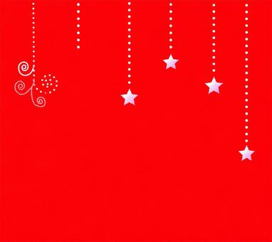 赤い星柄の背景イラスト 赤,背景,クリスマス,星,飾り,シンプル,かわいい,冬,おしゃれ,キラキラのイラスト素材