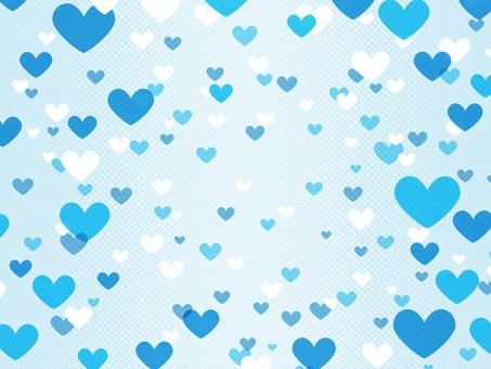 Heart and blue gradient background, , JPG and AI