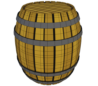 樽 タル,樽,酒樽,ワイン,アイテム,酒屋,酒造,酒蔵,酒,蒸留酒のイラスト素材