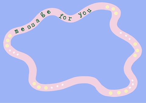 かわいいメッセージカード フレーム,コピースペース,デザイン,背景,シンプル,カード,かわいい,テンプレート,枠,飾りのイラスト素材