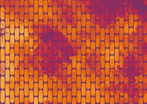 オレンジと紫のマーブル長方形パターン マーブル,パターン,テクスチャ,長方形,カプセル,幾何学,繰り返し,背景,オレンジ,紫のイラスト素材