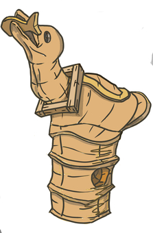 Illustration, haniwa, प्राचीन कब्र, jomon मिट्टी के बर्तनों, 