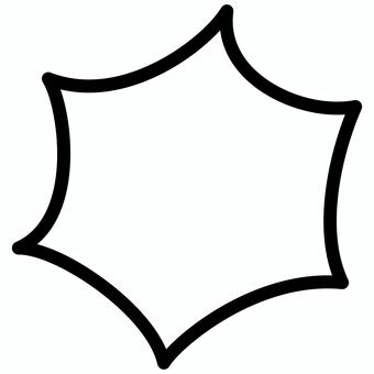 ふきだし　大声 ふきだし,大声,叫び声,セリフ,叫ぶ,わめく,空白,コメント欄,手書き風,漫画のイラスト素材