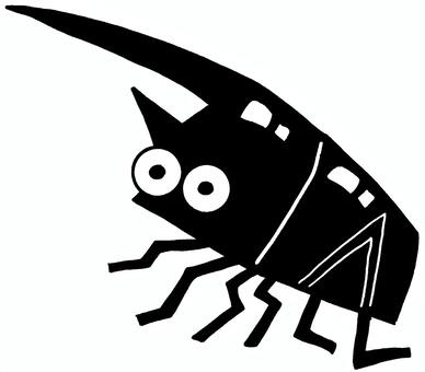 Insect illustration beetle, , JPG and PNG