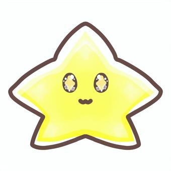 キラキラしたおめめの星ちゃん