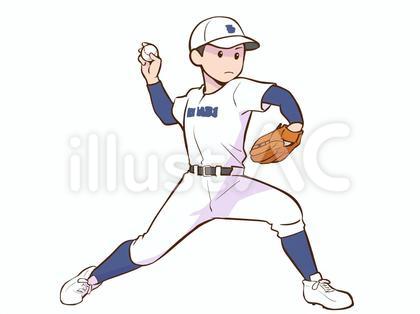 野球ピッチャー ver.青