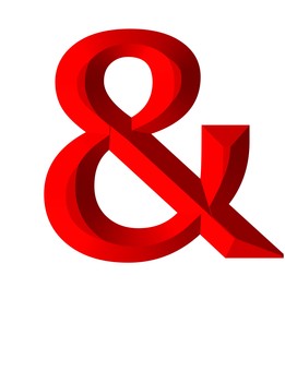 ３D文字記号赤アンパサンド アンパサンド,アンド,記号,立体,3d,赤,デザイン,アイコン,装飾のイラスト素材