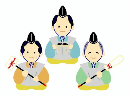 Illustration, 3 mars, festival de la pêche, hina matsuri, 