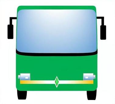 バス98 バス,観光バス,大型バス,正面,ビジネス,ユニーク,オリジナル,イラスト,車,乗り物のイラスト素材