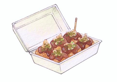 Illustration, JPG and PNG Illustration, food, octopus, source, JPG and PNG