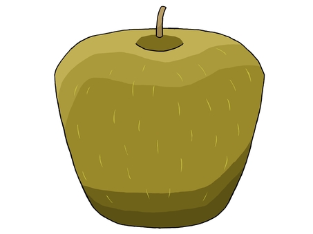 和梨の実 和梨の実 和梨,梨,実,植物,食べ物,秋,果実,一個,食料,食物のイラスト素材