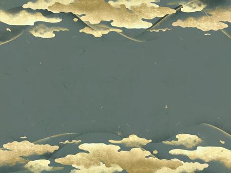 New Year's card Gold cloud treatment Japan background 189, JPG and AI New Year's card Gold cloud treatment Japan background 189, , JPG and AI