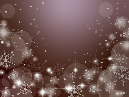 キラキラでフワフワな雪の結晶の背景 黒 冬,背景,雪,結晶,キラキラ,光,グラデーション,黒,フレーム,クリスマスのイラスト素材