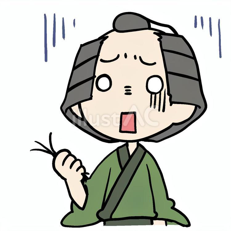 毛と衝撃町民 町民,毛,衝撃のイラスト素材