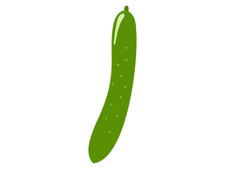 Fruits and vegetables_cucumber, , JPG, PNG and AI