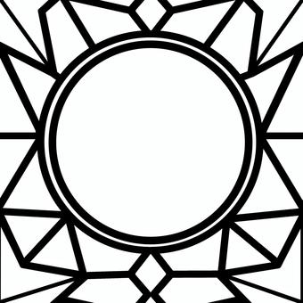 シームレスなモザイク　線画 ｐ 線,黒線,バックグラウンド,モザイク,テクスチャー,シームレス,背景,エンドレス,パターン,線画のイラスト素材