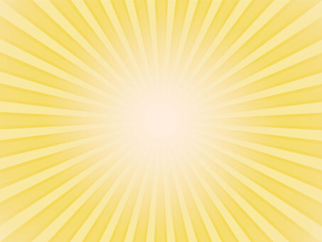 マンガ風のポップに輝くイエロー集中線背景 背景,集中線,太陽,黄色,オレンジ,光,放射線,爆発,日の出,空のイラスト素材