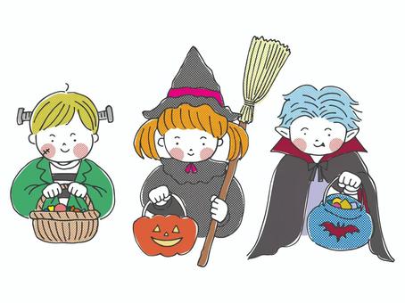 ハロウィン【80sTASTE_199】 ハロウィン【80sTASTE_199】 ハロウィン,10月,かぼちゃ,お祭り,パーティー,ハロウィンパーティー,トリックオアトリート,ジャックオランタン,秋,イベントのイラスト素材