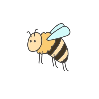 Bee (color, transparent), bee, bee, insect, JPG and PNG