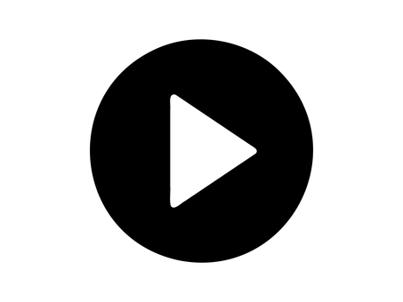 シンプルな動画再生ボタン 再生,再生ボタン,ボタン,動画,デザイン,配信,マーク,録画,見る,鑑賞のイラスト素材