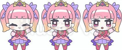 ちびキャラ_魔法少女1