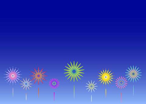 Fireworks background material, background, material, fireworks, JPG, PNG and AI