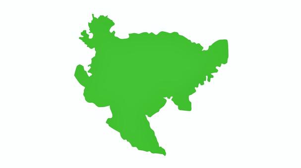 地図　佐賀県 佐賀,地図,都道府県,あしらい,挿絵,ワンポイント,地方,地域,地理,社会のイラスト素材