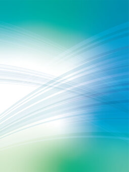 ブルーグリーンの幻想的なウェーブ背景 背景,水色,青,抽象的,波,曲線,緑,グラデーション,ウェーブ,水のイラスト素材