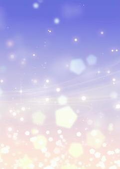 五角形キラキラ 縦背景 パープルグラデ パープル,ピンク,五角形,キラキラ,夕焼け,背景素材,光の粒,夕暮れ,光,午後のイラスト素材