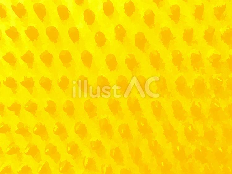 水彩画風の突起物　  突起,パターン,模様のイラスト素材