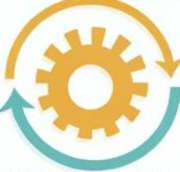 ビジネスアイコン循環２ 循環,リサイクル,プロセス,サイクル,回転,矢印,循環フロー,継続,再利用,流れのイラスト素材