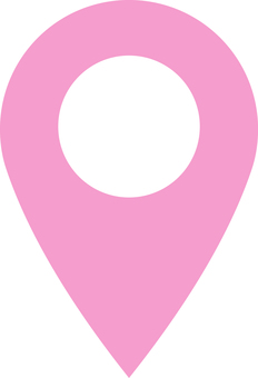 位置ピン 位置ピン,位置,ピン,地図,マップ,赤,パステル,透過,アイコンのイラスト素材