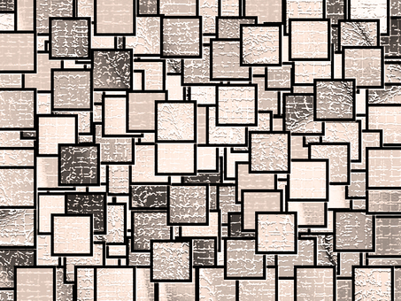 セピアなグラフィックデザインの背景素材 グラフィック,デザイン,セピア,グレー,抽象的,テクスチャ,背景,壁紙,四角,ブロックのイラスト素材